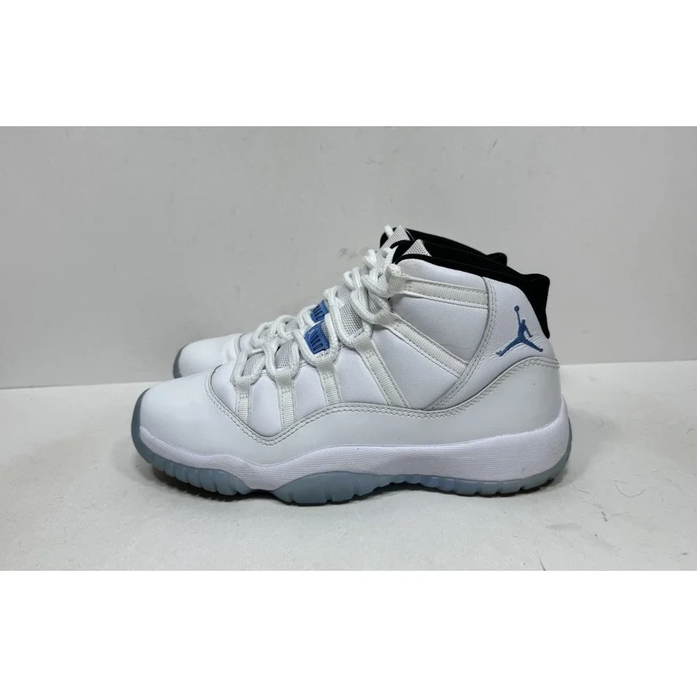 Jordan 11 Retro Legend Blue (2024) GS Size 7 378038-104 Shoes White